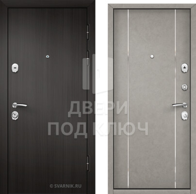 Входная металлическая дверь на заказ для коттеджа ДПК-3943